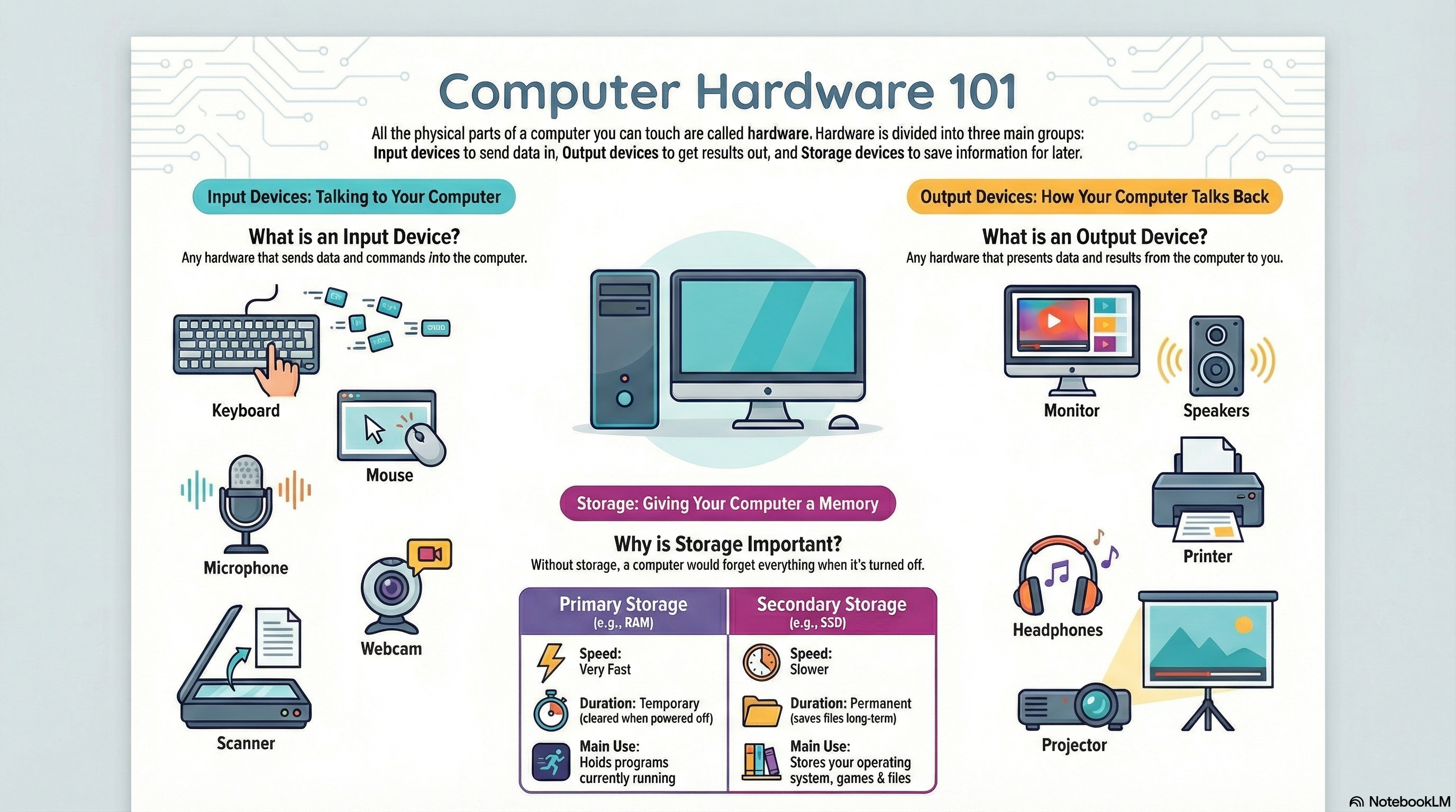 Hardware infographic