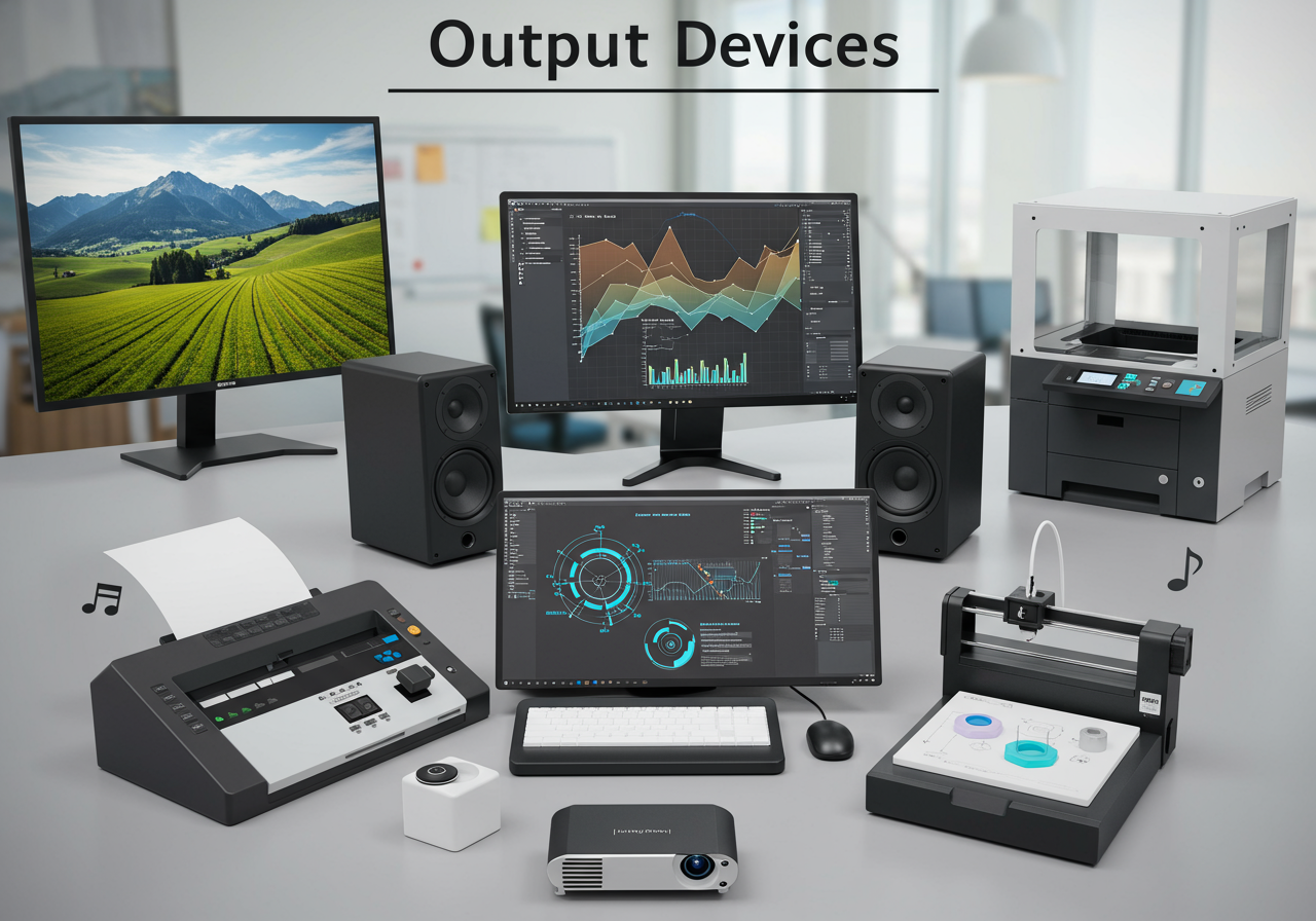 Examples of output devices